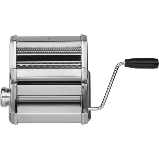 WMF Gourmet Nudelmaschine, Edelstahl, 9 Teigstufen, Ideal Für Teigplatten, Schmale Und Breite Nudeln, 19,5x 12,5x 12,5 Cm 5 WMF Gourmet Nudelmaschine, Edelstahl, 9 Teigstufen, Ideal Für Teigplatten, Schmale Und Breite Nudeln, 19,5x 12,5x 12,5 Cm – Bild 3