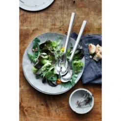 WMF Nuova Salatbesteck 30 Cm, Groß, Salatgabel Und Servierlöffel, Cromargan Edelstahl Poliert, Spülmaschinengeeignet -VMD Geschäft unnamed file 1087