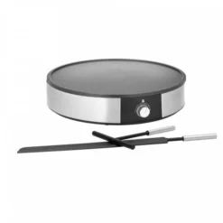 WMF Lono Crepes Maker Creperie Mit Wender Und Teigverteiler, 1600 W, Ø 33 Cm, Crêpes Maker Antihaftbeschichtet