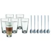 WMF Clever&More Latte Macchiato Set 12-teilig Latte Macchiato Glas Mit Löffel, Latte Macchiato 280ml, Spülmaschinengeeignet -VMD Geschäft unnamed file 1239