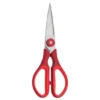 WMF Touch Küchenschere 21 Cm, Haushaltsschere Mit Sägeschliff, Cromargan Edelstahl Kunststoffgriff, Rot -VMD Geschäft unnamed file 1374