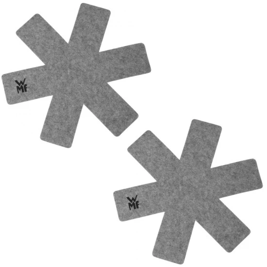 WMF Topf- Und Pfannenschutz, 2 Stück, Schutzmatte Vor Kratzer Und Beulen, Schoner Aus Kunststoff-Flies, Geeignet Für Alle Größen 3 WMF Topf- Und Pfannenschutz, 2 Stück, Schutzmatte Vor Kratzer Und Beulen, Schoner Aus Kunststoff-Flies, Geeignet Für Alle Größen
