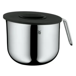 WMF Function Bowls Rührschüssel Mit Deckel 2,5l, Schüssel 18,5 Cm, Cromargan Edelstahl Poliert, Innenskalierung, Spülmaschinengeeignet