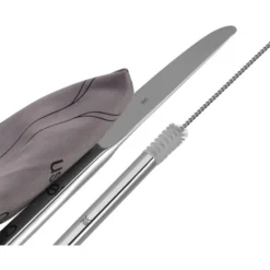 WMF My2Go Besteck Set 8-teilig, Outdoor Reisebesteck, Campingbesteck Mit Etui, Wanderbesteck Umweltfreundlich, Strohhalm, Reinigungsbürste, Geschenk -VMD Geschäft unnamed file 148