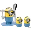 WMF Minions Eierbecher -Set 3-teilig, Becher Mit Löffel, Salz Und Pfefferstreuer, Ab 3 Jahren, Kunststoff, Bpa-frei -VMD Geschäft unnamed file 152