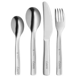 WMF Prinzessin Anneli Kinderbesteck Set 4-teilig, Kinderbesteck Edelstahl, Besteck Kinder Ab 3 Jahre, Cromargan Poliert, Spülmaschinengeeignet -VMD Geschäft unnamed file 1531