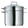 WMF Nudeltopf Mit Sieb 24 Cm, Glasdeckel, Kochtopf Hoch 7,0l, Cromargan Edelstahl Poliert, Induktion -VMD Geschäft unnamed file 1592