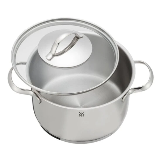 WMF Provence Plus Topfset Induktion, 5-teilig, Cromargan Edelstahl Poliert, Töpfe Mit Glasdeckel, Induktionstöpfe, Unbeschichtet, Backofengeeignet 12 WMF Provence Plus Topfset Induktion, 5-teilig, Cromargan Edelstahl Poliert, Töpfe Mit Glasdeckel, Induktionstöpfe, Unbeschichtet, Backofengeeignet – Bild 10