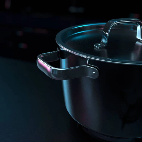 WMF Fusiontec Aromatic Schmorpfanne 28 Cm Hoher Rand, Bräter 5,9l Induktion, Deckel Mit Kondensationsnoppe, High-Tech Keramik, Kratzfest, Schwarz 10 WMF Fusiontec Aromatic Schmorpfanne 28 Cm Hoher Rand, Bräter 5,9l Induktion, Deckel Mit Kondensationsnoppe, High-Tech Keramik, Kratzfest, Schwarz – Bild 8