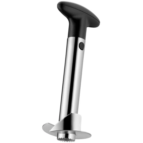 WMF Gourmet Ananasschneider, Cromargan Edelstahl, Spülmaschinengeeignet, Ananasschäler Schneidet Ringe Und Löst Das Fruchtfleisch Komplett Aus Der Frucht 3 WMF Gourmet Ananasschneider, Cromargan Edelstahl, Spülmaschinengeeignet, Ananasschäler Schneidet Ringe Und Löst Das Fruchtfleisch Komplett Aus Der Frucht