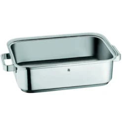 WMF Vitalis Aroma Dampfgarer/Bräter 6,5l, 41 X 27 X 10 Cm, Glasdeckel Mit Silikonrand, Garthermometer, Garblech, Cromargan Edelstahl, Induktion -VMD Geschäft unnamed file 1912