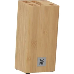 WMF Kineo Messerblock Mit Messerset 6-teilig, 4 Messer Geschmiedet, Wetzstahl, Bambus-Block, Performance Cut, Spezialklingenstahl -VMD Geschäft unnamed file 1966