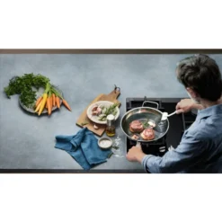 WMF Profi Resist Servier-/ Bratpfanne 28 Cm Induktion, Mehrschichtmaterial Beschichtet, Wabenstruktur, Edelstahlgriff, Backofenfest -VMD Geschäft unnamed file 2199