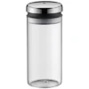 WMF Depot Vorratsdose Glas 1,0l, Höhe 21,5 Cm, Vorratsglas Mit Deckel, Kaffeebohnen Behälter, Müslidose, Frischhaltedose Mit Große Einfüllöffnung -VMD Geschäft unnamed file 2317