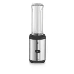 WMF Kult Mix & Go Mini Smoothie Maker, Standmixer, Blender Elektrisch, Shake Mixer 300 Watt, Tritan-Kunststoff Flasche