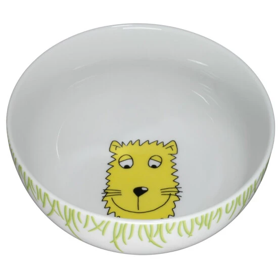 WMF Safari Kindergeschirr Kinder-Müslischale Ø 13,8 Cm, Porzellan, Spülmaschinengeeignet, Farb- Und Lebensmittelecht 3 WMF Safari Kindergeschirr Kinder-Müslischale Ø 13,8 Cm, Porzellan, Spülmaschinengeeignet, Farb- Und Lebensmittelecht