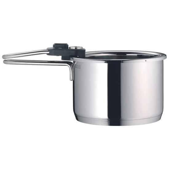 WMF Simmertopf, Mit Temperaturanzeige, Herausnehmbaren Einsatz, Ø 18 Cm, Cromargan Edelstahl, Spülmaschinengeeignet, V 1,5l 7 WMF Simmertopf, Mit Temperaturanzeige, Herausnehmbaren Einsatz, Ø 18 Cm, Cromargan Edelstahl, Spülmaschinengeeignet, V 1,5l – Bild 5