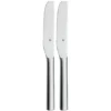 WMF Nuova Brunchmesser Set 2-teilig, 19,5 Cm, Frühstücksmesser Mit Wellenschliff, Brötchenmesser, Cromargan Edelstahl Poliert -VMD Geschäft unnamed file 2355
