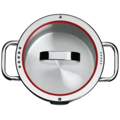 WMF Function 4 Kochtopf Groß 20cm, Fleischtopf Induktion 3,4l, Glasdeckel, Cromargan Edelstahl Poliert, 4 Abgießfunktionen, Innenskalierung, Rot 17 WMF Function 4 Kochtopf Groß 20cm, Fleischtopf Induktion 3,4l, Glasdeckel, Cromargan Edelstahl Poliert, 4 Abgießfunktionen, Innenskalierung, Rot -VMD Geschäft unnamed file 2414