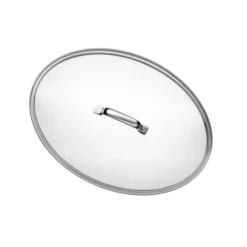 WMF Schmorpfanne/ Fischpfanne Oval 38 X 26 Cm, Mit Glasdeckel, Cromargan Edelstahl Beschichtet, Induktion -VMD Geschäft unnamed file 2442