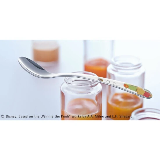WMF Kinderlöffel Disney Winnie The Pooh, Für 0-1 Jahre, Cromargan Edelstahl Poliert, Spülmaschinengeeignet, Farb- Und Lebensmittelecht 4 WMF Kinderlöffel Disney Winnie The Pooh, Für 0-1 Jahre, Cromargan Edelstahl Poliert, Spülmaschinengeeignet, Farb- Und Lebensmittelecht – Bild 2