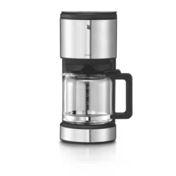 WMF Stelio Aroma Filterkaffeemaschine Mit Glaskanne, Filterkaffee, 10 Tassen, Tropfstop, Warmhalteplatte, Abschaltautomatik, 1000 W