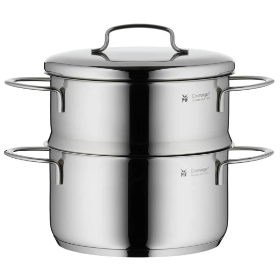 WMF Mini Dampfgarer Mit Metalldeckel Klein 16 Cm, 1,2l, Cromargan Edelstahl Poliert, Induktion, Stapelbar, Ideal Für Kleine Portionen Oder Singlehaushalte 3 WMF Mini Dampfgarer Mit Metalldeckel Klein 16 Cm, 1,2l, Cromargan Edelstahl Poliert, Induktion, Stapelbar, Ideal Für Kleine Portionen Oder Singlehaushalte