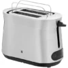WMF Kineo Toaster Edelstahl, Doppelschlitz Toaster Mit Brötchenaufsatz, 2 Scheiben, 10 Bräunungsstufen, 980 W, Edelstahl Matt -VMD Geschäft unnamed file 2517