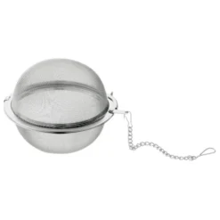 WMF Gourmet Gewürz-/ Teesieb 6,5 Cm, Gewürzkugel Mit Kette, Cromargan Edelstahl Poliert, Spülmaschinengeeignet, Auch Für Gewürze Geeignet
