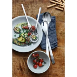 WMF Nuova Servierteile Set 4-teilig, Salatbesteck, Servierlöffel, Serviergabel, Cromargan Edelstahl Poliert, Spülmaschinengeeignet -VMD Geschäft unnamed file 2710