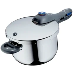 WMF Perfect Plus Schnellkochtopf Induktion 4,5l, Dampfkochtopf Mit Einsatz, Cromargan Edelstahl Poliert, 2 Kochstufen, Einhand-Kochstufenregler -VMD Geschäft unnamed file 2735