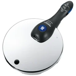 WMF Perfect Plus Schnellkochtopf Induktion 4,5l, Dampfkochtopf Mit Einsatz, Cromargan Edelstahl Poliert, 2 Kochstufen, Einhand-Kochstufenregler -VMD Geschäft unnamed file 2739
