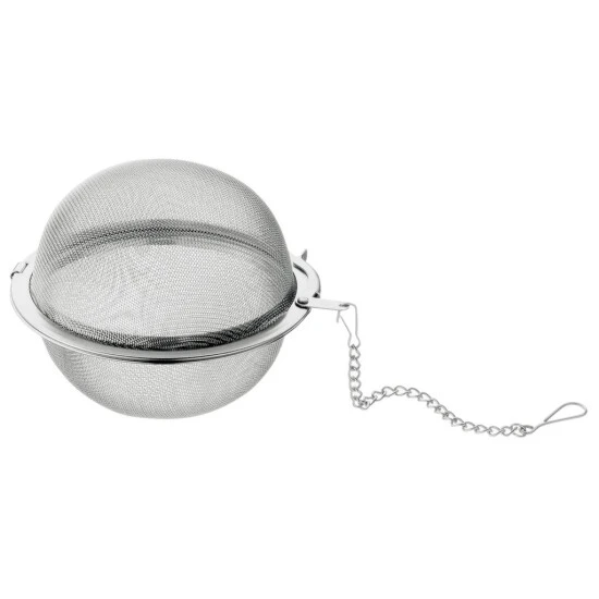 WMF Gourmet Gewürz-/ Teesieb 5,0 Cm, Teekugel Mit Kette, Cromargan Edelstahl Poliert, Spülmaschinengeeignet, Auch Für Gewürze Geeignet 3 WMF Gourmet Gewürz-/ Teesieb 5,0 Cm, Teekugel Mit Kette, Cromargan Edelstahl Poliert, Spülmaschinengeeignet, Auch Für Gewürze Geeignet