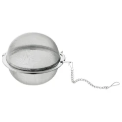 WMF Gourmet Gewürz-/ Teesieb 7,5 Cm, Tee-Ei Mit Kette, Cromargan Edelstahl Poliert, Spülmaschinengeeignet, Auch Für Gewürze Geeignet