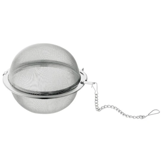 WMF Gourmet Gewürz-/ Teesieb 7,5 Cm, Tee-Ei Mit Kette, Cromargan Edelstahl Poliert, Spülmaschinengeeignet, Auch Für Gewürze Geeignet 3 WMF Gourmet Gewürz-/ Teesieb 7,5 Cm, Tee-Ei Mit Kette, Cromargan Edelstahl Poliert, Spülmaschinengeeignet, Auch Für Gewürze Geeignet