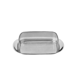 WMF Butterdose Edelstahl 17,5 X 11,5 Cm, Mit Kunststoffhaube Cromargan Edelstahl Poliert, Spülmaschinengeeignet -VMD Geschäft unnamed file 3023