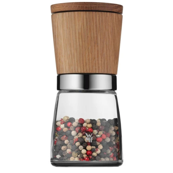 WMF Ceramill Nature Salz Und Pfeffer Mühle, Unbefüllt, Für Salz, Pfeffer, Chilli, Salzmühle, Pfeffermühle Holz, Keramikmahlwerk 4 WMF Ceramill Nature Salz Und Pfeffer Mühle, Unbefüllt, Für Salz, Pfeffer, Chilli, Salzmühle, Pfeffermühle Holz, Keramikmahlwerk – Bild 2