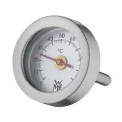WMF Vitalis Thermometer, Ersatzteil Für Dampfgarer, Cromargan Edelstahl Poliert, Backofenfest, Hitzebeständig Bis 100°C
