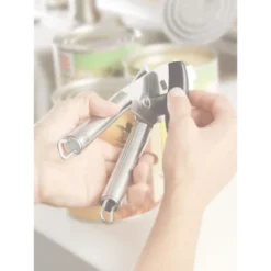 WMF Profi Plus Dosenöffner Mit Kapselheber 23 Cm, Cromargan Edelstahl Teilmattiert, Kunststoff, Spülmaschinengeeignet -VMD Geschäft unnamed file 3240