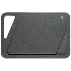 WMF Schneidebrett Tranchierbrett 38 X 25 Cm Rechteckig Aus Kunsstoff Mit Griff Praktisch Saftrillen Spülmaschinengeeignetleichte Reinigung Hygienisch Klingenschonend Geschmacksneutral Modern