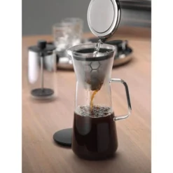 WMF CoffeeTime Pour Over Kaffeezubereiter 900ml, Für 6 Tassen, Aromawaben-Filter, Jug, Höhe 27 Cm, Hitzebeständiges Glas, Kaffeekanne -VMD Geschäft unnamed file 3878