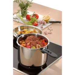 WMF Perfect Plus Schnellkochtopf Induktion 6,5l, Dampfkochtopf Mit Einsatz, Cromargan Edelstahl Poliert, 2 Kochstufen, Einhand-Kochstufenregler 23 WMF Perfect Plus Schnellkochtopf Induktion 6,5l, Dampfkochtopf Mit Einsatz, Cromargan Edelstahl Poliert, 2 Kochstufen, Einhand-Kochstufenregler -VMD Geschäft unnamed file 3922