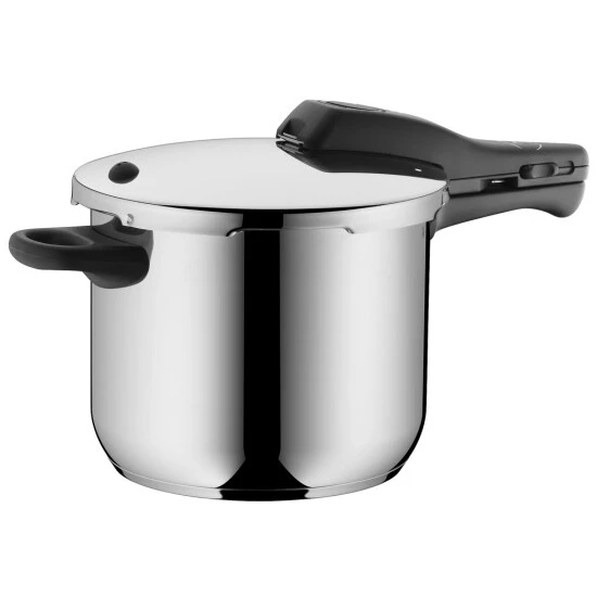 WMF Perfect Schnellkochtopf Set Induktion 2-teilig, Dampfkochtopf 6,5l + 3l, Cromargan Edelstahl Poliert, 2 Kochstufen, Einhand-Kochstufenregler 12 WMF Perfect Schnellkochtopf Set Induktion 2-teilig, Dampfkochtopf 6,5l + 3l, Cromargan Edelstahl Poliert, 2 Kochstufen, Einhand-Kochstufenregler – Bild 10