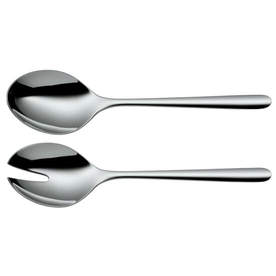 WMF Flame Salatbesteck 24 Cm, Klein, Salatgabel, Servierlöffel Cromargan Protect Edelstahl Poliert, Kratzbeständig, Spülmaschinengeeignet 3 WMF Flame Salatbesteck 24 Cm, Klein, Salatgabel, Servierlöffel Cromargan Protect Edelstahl Poliert, Kratzbeständig, Spülmaschinengeeignet
