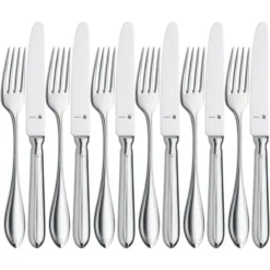 WMF Premiere Dessert-/ Frühstücksbesteck-Set 12-teilig Für 6 Personen, Cromargan Protect Edelstahl Poliert, Kratzbeständig, Spülmaschinengeeignet