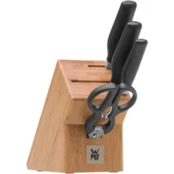 WMF Cuisine One Messerblock Bestückt, 5-teilig