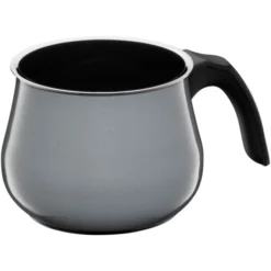 WMF Fusiontec Mineral Milchtopf Ohne Deckel 12 Cm, Kochtopf Induktion, High-Tech Keramik, Backofenfest, Kratzfest, Grau