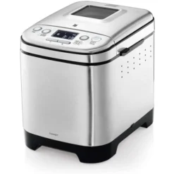 WMF Kult X Brotbackautomat Mit 12 Programmen, 2 Brotgewichte Und 3 Bräunungsgrade, Timer Für Frisches Brot Am Morgen