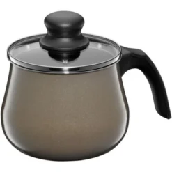 WMF Fusiontec Mineral Mini-Topf Mit Glasdeckel, 12 Cm, Dark Brass