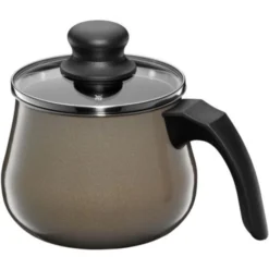 WMF Fusiontec Mineral Mini-Topf Mit Glasdeckel, 12 Cm, Dark Brass -VMD Geschäft unnamed file 4567